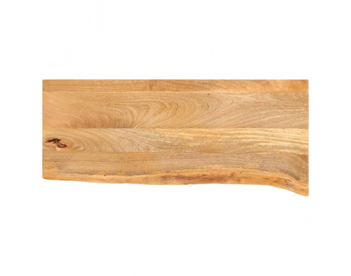 Sonata H Плот за маса, жив ръб, 80x30x2,5 см, масивно дърво манго