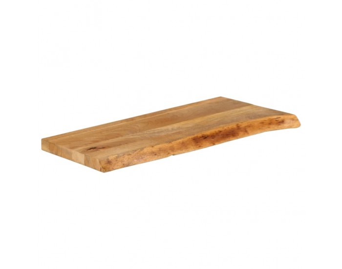 Sonata H Плот за маса, жив ръб, 80x30x2,5 см, масивно дърво манго