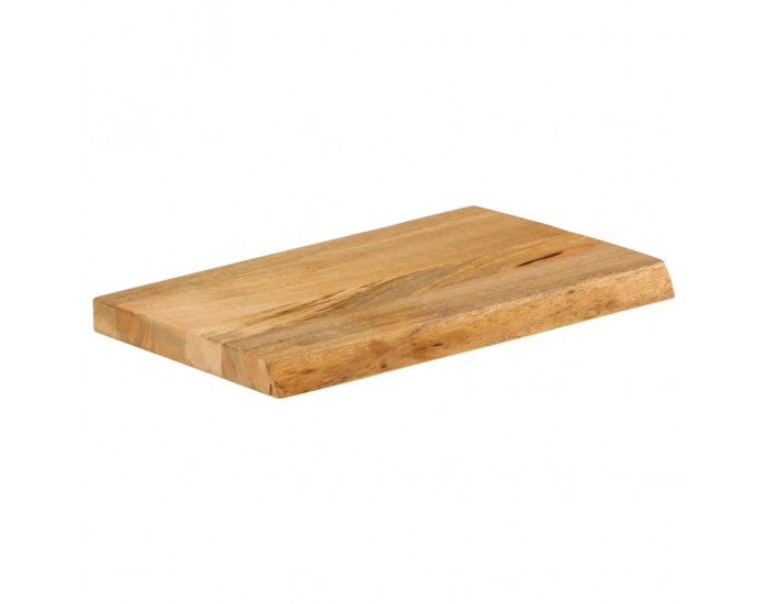 Sonata H Плот за маса, жив ръб, 60x30x3,8 см, масивно дърво манго