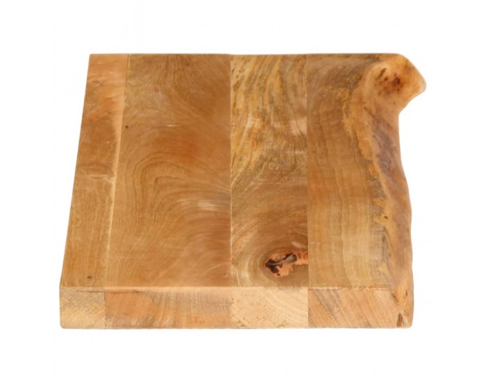 Sonata H Плот за маса, жив ръб, 80x30x3,8 см, масивно дърво манго