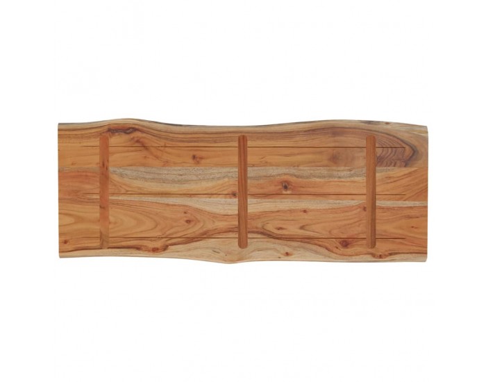 Sonata H Плот за маса, 90x40x2,5 см, правоъгълен, акация масив, жив ръб