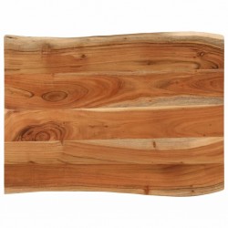 Sonata H Плот за маса, 90x60x2,5 см, правоъгълен, акация масив, жив ръб - Части за Маси