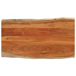 Sonata H Плот за маса, 100x60x2,5 см, правоъгълен, акация масив, жив ръб - Части за Маси