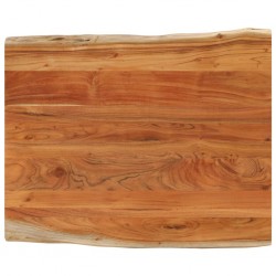 Sonata H Плот за маса, 110x80x3,8 см, правоъгълен, акация масив, жив ръб - Части за Маси