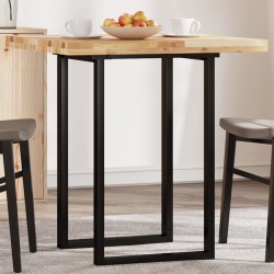 Sonata H Плот за маса квадратен 70x70x4 см масивна акация - Части за Маси