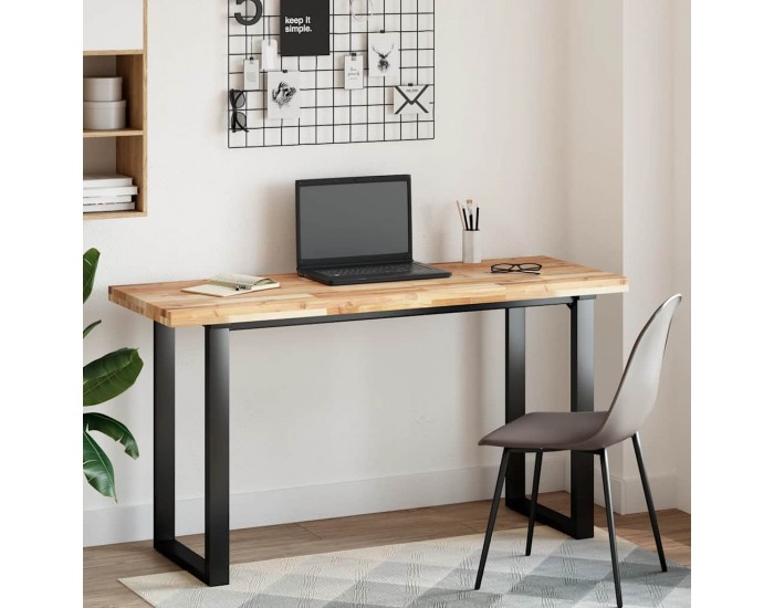 Sonata H Плот за маса, правоъгълен, 120x50x4 см, акация масив