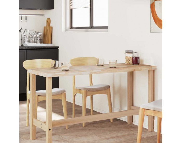 Sonata H Плот за маса, правоъгълен, 120x50x4 см, акация масив