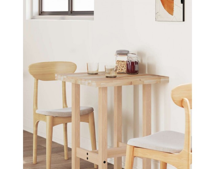 Sonata H Плот за маса, правоъгълен, 80x60x4 см, акация масив