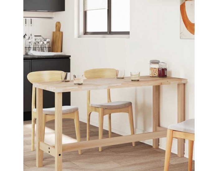 Sonata H Плот за маса, правоъгълен, 120x60x4 см, акация масив