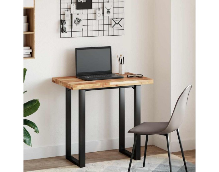 Sonata H Плот за маса, правоъгълен, 80x50x4 см, акация масив