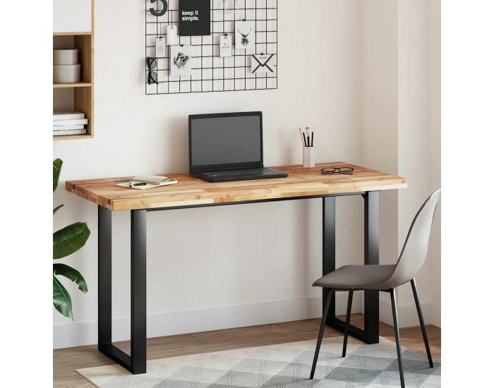 Sonata H Плот за маса, правоъгълен, 120x60x4 см, акация масив