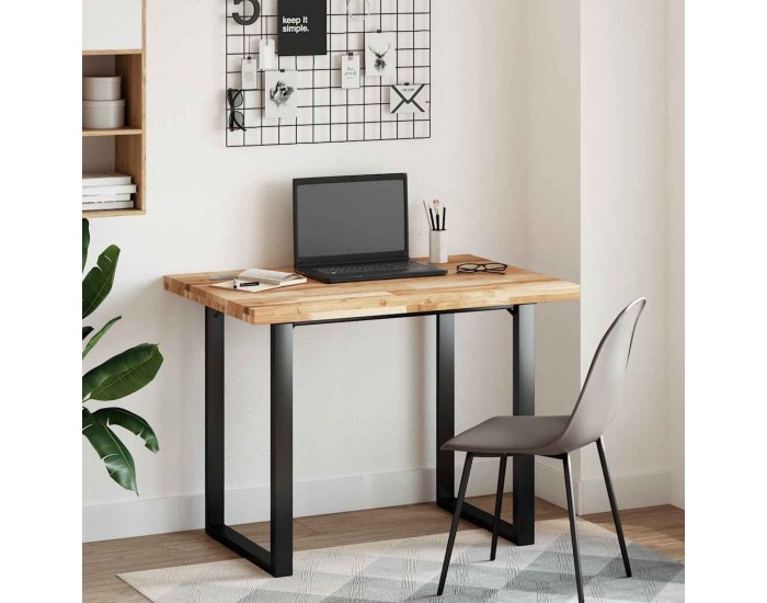 Sonata H Плот за маса, правоъгълен, 100x70x4 см, акация масив