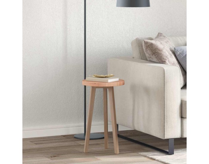 Sonata H Топ за маса Светлокафяво Ø 30 x 2.5 cm Солидно дъбово дърво