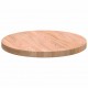 Sonata H Топ за маса Светлокафяво Ø 40 x 2.5 cm Солидно дъбово дърво