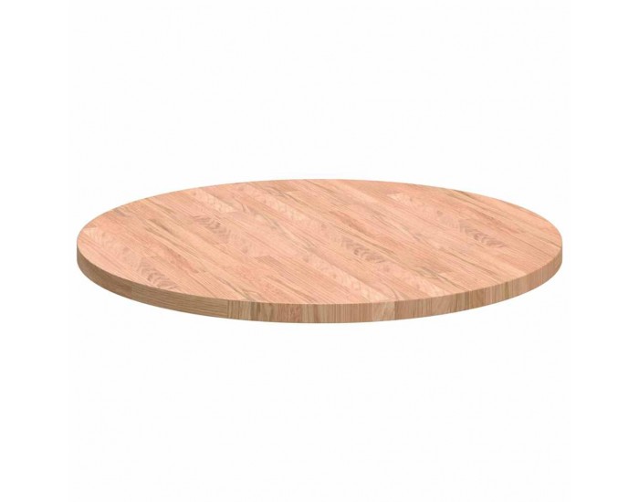 Sonata H Топ за маса Светлокафяво Ø 70 x 2.5 cm Солидно дъбово дърво Sonata H Топ за маса Светлокафяво Ø 70 x 2.5 cm Солидно дъбово дърво