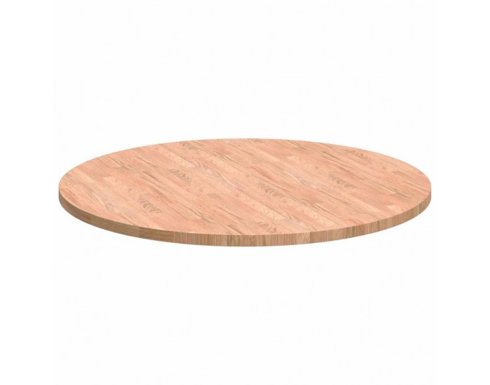Sonata H Топ за маса Светлокафяво Ø 90 x 2.5 cm Солидно дъбово дърво Sonata H Топ за маса Светлокафяво Ø 90 x 2.5 cm Солидно дъбово дърво