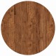Sonata H Топ за маса Тъмнокафяв Ø 70 x 2.5 cm Солидно дъбово дърво