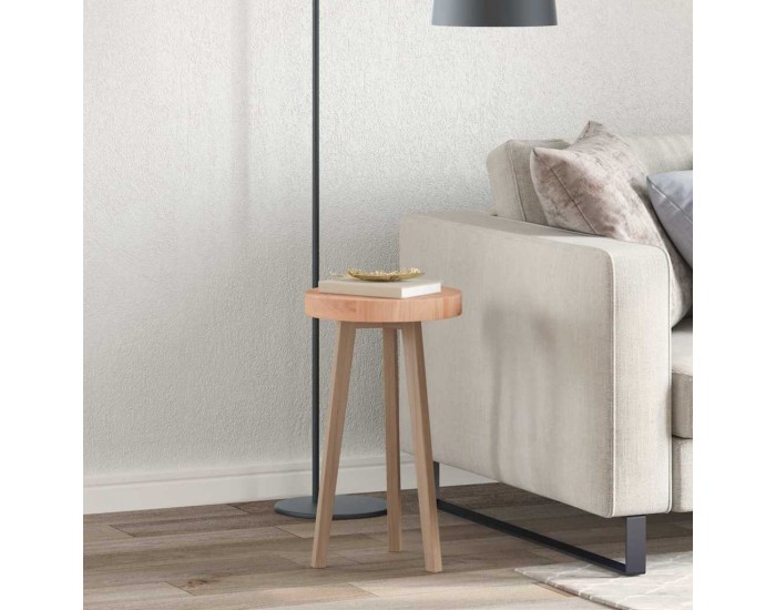 Sonata H Топ за маса Светлокафяво Ø 30 x 4 cm Солидно дъбово дърво