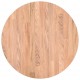 Sonata H Топ за маса Светлокафяво Ø 50 x 4 cm Солидно дъбово дърво