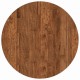 Sonata H Топ за маса Тъмнокафяв Ø 60 x 4 cm Солидно дъбово дърво