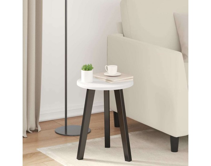 Sonata H Топ за маса Бяло 30 x 30 x 1.5 см Инженерно дърво