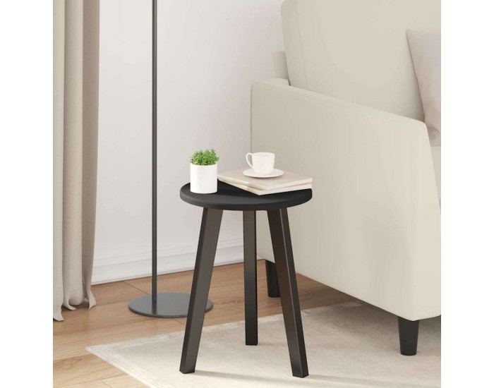 Sonata H Топ за маса Черно 30 x 30 x 1.5 см Инженерно дърво