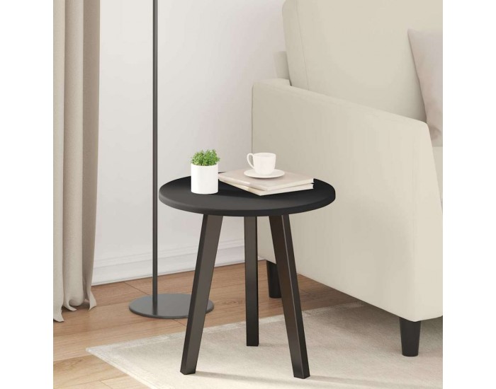 Sonata H Топ за маса Черно 40 x 40 x 1.5 cm Инженерно дърво