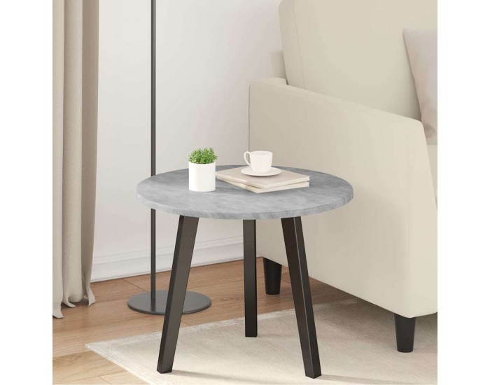 Sonata H Топ за маса Бетонно сиво 50 x 50 x 1.5 cm Инженерно дърво