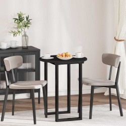 Sonata H Топ за маса Черно 60 x 60 x 1.5 cm Инженерно дърво - Части за Маси