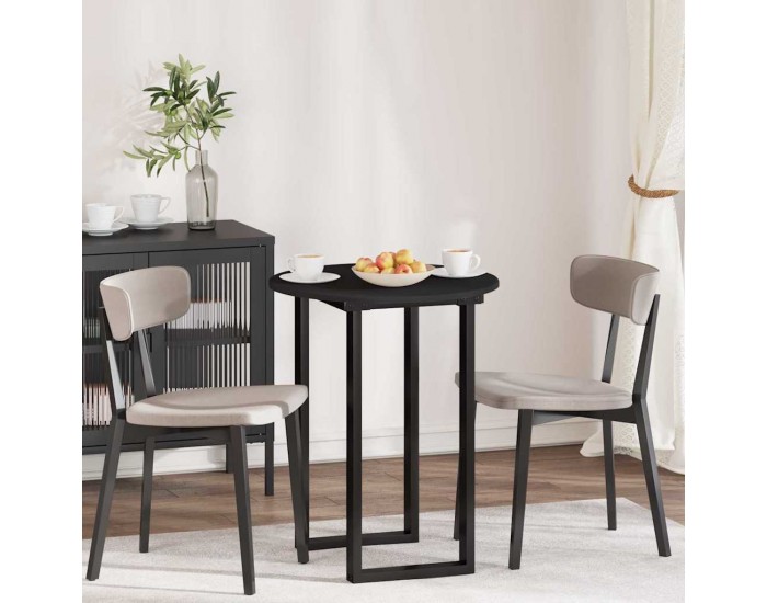 Sonata H Топ за маса Черно 60 x 60 x 1.5 cm Инженерно дърво