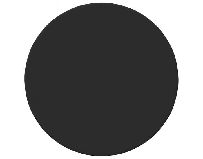 Sonata H Топ за маса Черно 60 x 60 x 1.5 cm Инженерно дърво