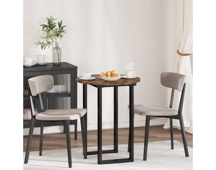 Sonata H Топ за маса Опушен дъб 60 x 60 x 1.5 cm Инженерно дърво