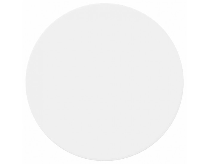 Sonata H Топ за маса Бяло 70 x 70 x 1.5 cm Инженерно дърво