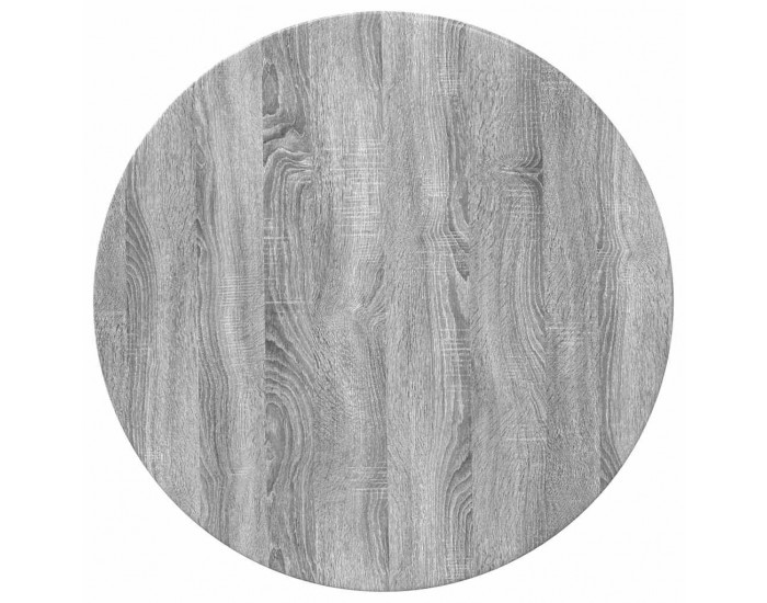 Sonata H Топ за маса Сив сонома 70 x 70 x 1.5 cm Инженерно дърво