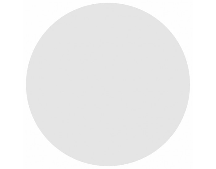 Sonata H Топ за маса Бяло 80 x 80 x 1.5 cm Инженерно дърво