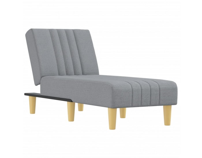 Sonata H Кушетка, светлосива, текстил