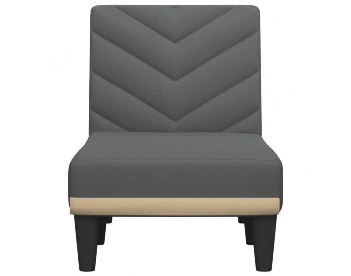 Sonata H Кушетка, тъмносива, текстил