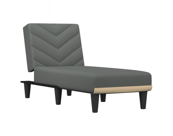 Sonata H Кушетка, тъмносива, текстил