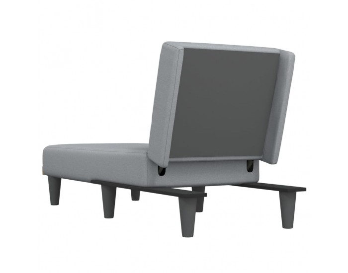 Sonata H Кушетка, светлосива, текстил