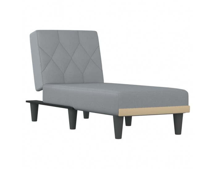 Sonata H Кушетка, светлосива, текстил