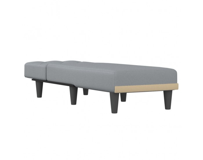 Sonata H Кушетка, светлосива, текстил