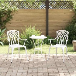 Sonata H Градински стол 2 pcs Бяло 55 x 56.5 x 91 см Алуминий Sonata H Градински стол 2 pcs Бяло 55 x 56.5 x 91 см Алуминий - Градински столове