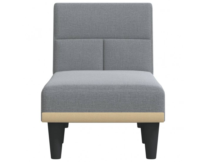 Sonata H Кушетка, светлосива, текстил