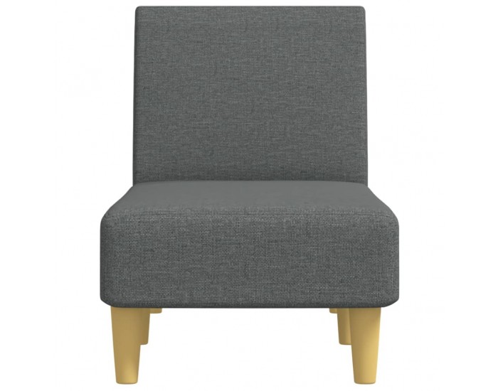 Sonata H Кушетка, тъмносива, текстил