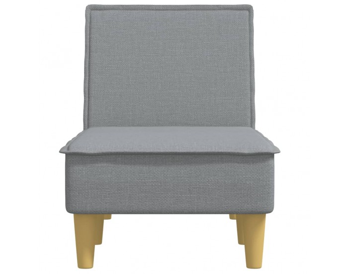 Sonata H Кушетка, светлосива, текстил