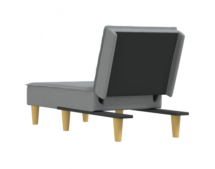 Sonata H Кушетка, светлосива, текстил