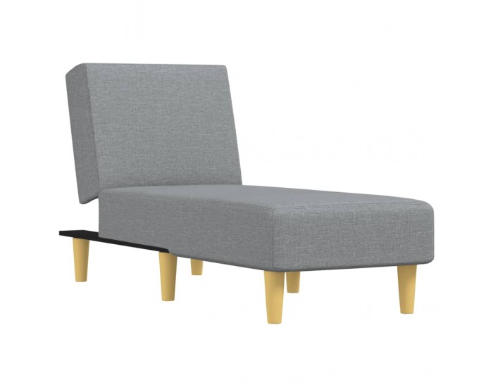 Sonata H Кушетка, светлосива, текстил