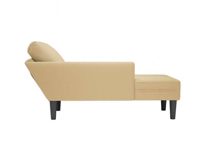 Sonata H Шезлонг с възглавница сивозелен велурен плат Sonata H Шезлонг с възглавница сивозелен велурен плат