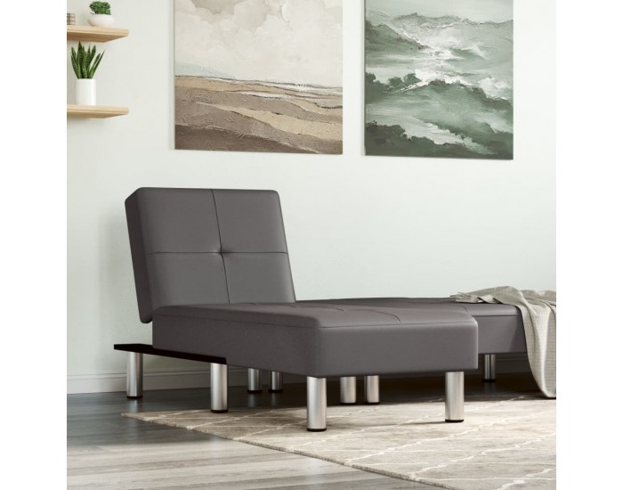 Sonata H Кушетка, сива, изкуствена кожа