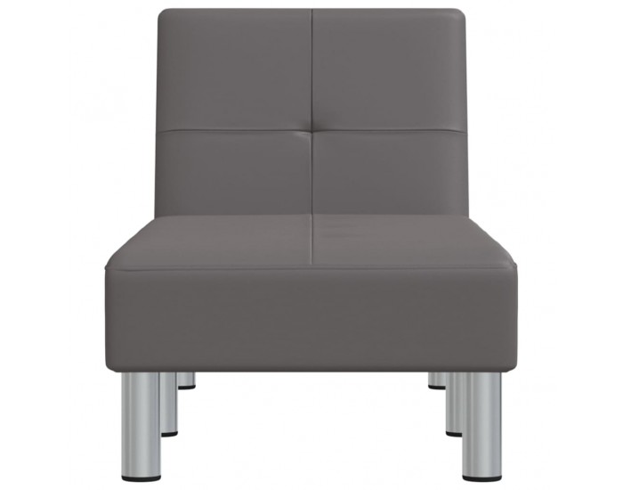 Sonata H Кушетка, сива, изкуствена кожа